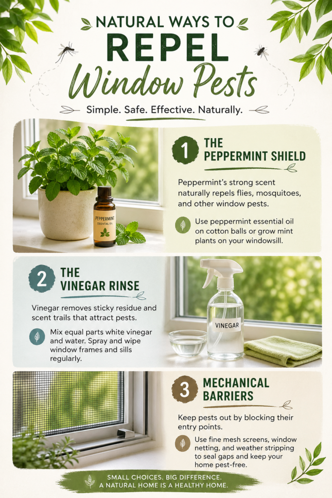 Natural Ways to Repel Window Pests