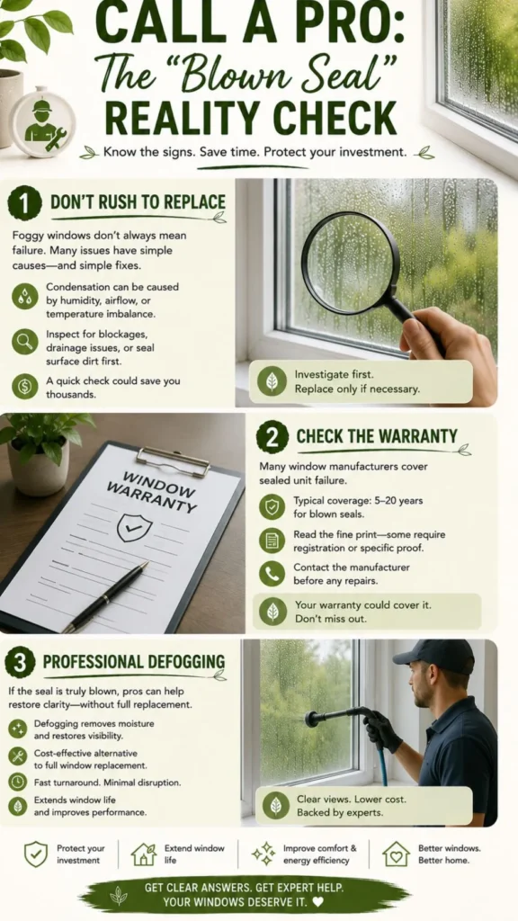When to Call a Pro: The "Blown Seal" Reality Check
